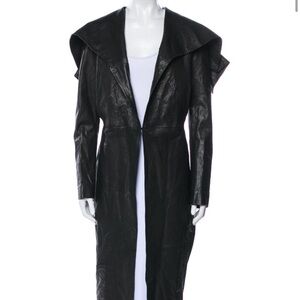 WANTED!! ISO Alexander Mcqueen black  leather coat jacket